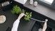 Змішувач кухонний HANSGROHE Zesis M33 150 з витяжним виливом 2jet sBox lite 74803800 нержавіюча сталь - 74803800 - 4