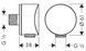 Шлангове з'єднання HANSGROHE Fixfit S зі зворотним клапаном 27456000 хром - 27456000 - 2