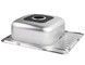Мойка для кухни врезная Brinex 5848 Micro Decor 0,8 мм BRIN5848MDEC08 - BRIN5848MDEC08 - 4