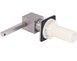 Дозатор для моющего средства Lidz LK117 квадратный Brushed Steel LDLK117BRU46399