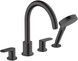 Змішувач на борт ванни HANSGROHE Vernis Blend на 4 отвори 71456670 чорний матовий - 71456670 - 1