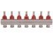 Коллектор с расходомерами Thermo Alliance Standart 1" 7 выходов 3/4" + евроконусы 3/4''х16&times;2 SD235W748888 - SD235W748888 - 7