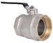 Кран шаровой прямой латунный Thermo Alliance Base 4" ВР для воды (рычаг) SD600W100 - SD600W100 - 3