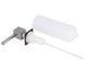 Дозатор для моющего средства Lidz LK117 квадратный Brushed Steel LDLK117BRU46399
