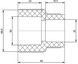 Муфта PPR BLUE OCEAN 50х32 редукційна BORCXX5032XXX - BORCXX5032XXX - 2