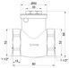 Зворотний клапан пелюстковий низького тиску Thermo Alliance Standart 1" 1/2 ВР латунь SD242W40 - SD242W40 - 2