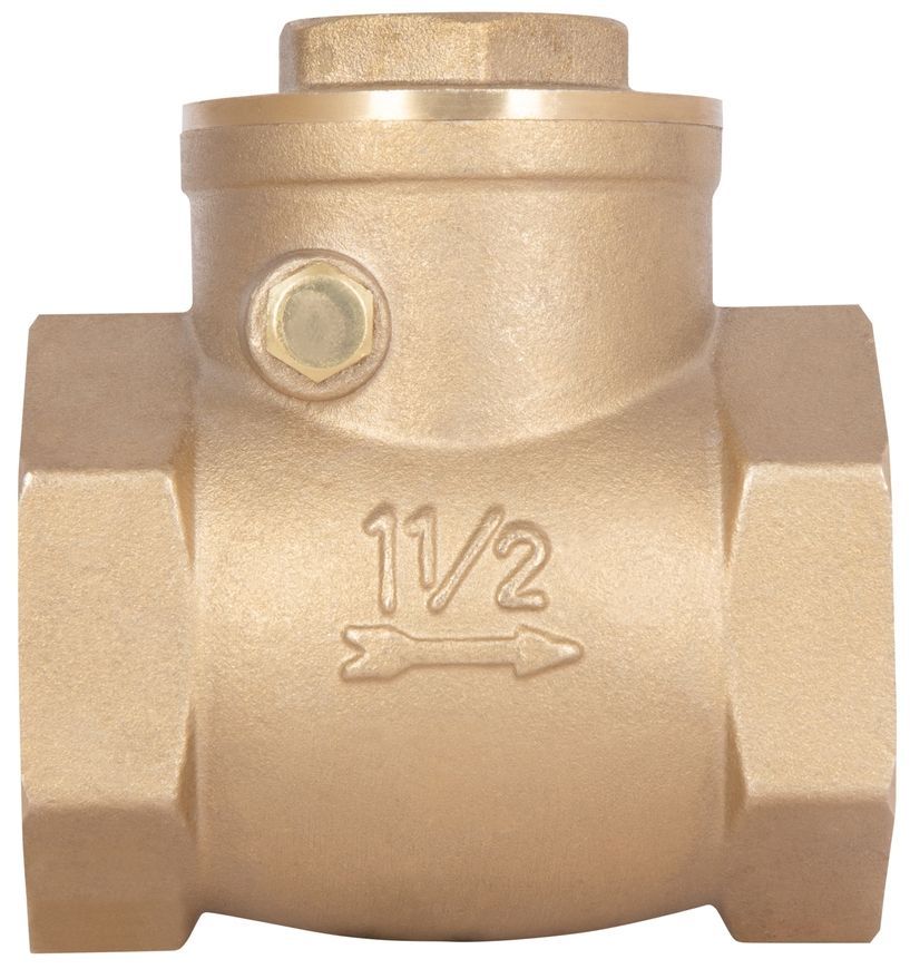 Зворотний клапан пелюстковий низького тиску Thermo Alliance Standart 1" 1/2 ВР латунь SD242W40 - SD242W40