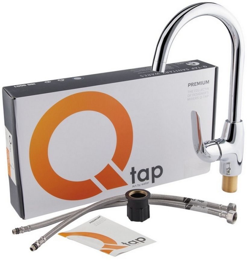 Кухонный смеситель QTAP Arena CRM 007F QTARECRM007F - QTARECRM007F