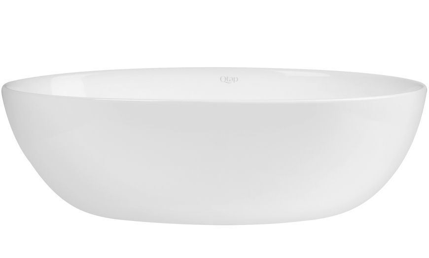 Раковина-чаша QTAP Leo 450х305х160 White с донным клапаном QT1111A052W - QT1111A052W