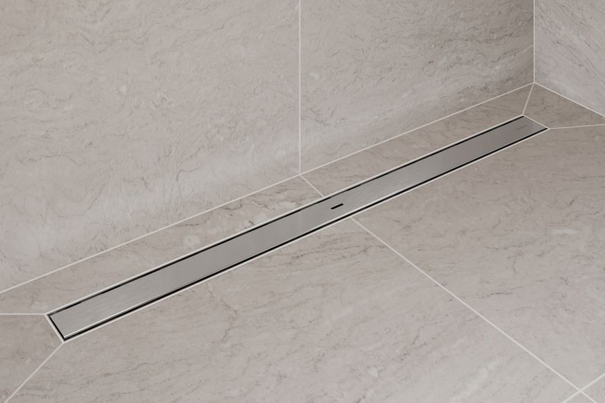 Трап душовий HANSGROHE RainDrain Allround 800 мм Brushed Stainless Steel 56187800 нержавіюча сталь - 56187800