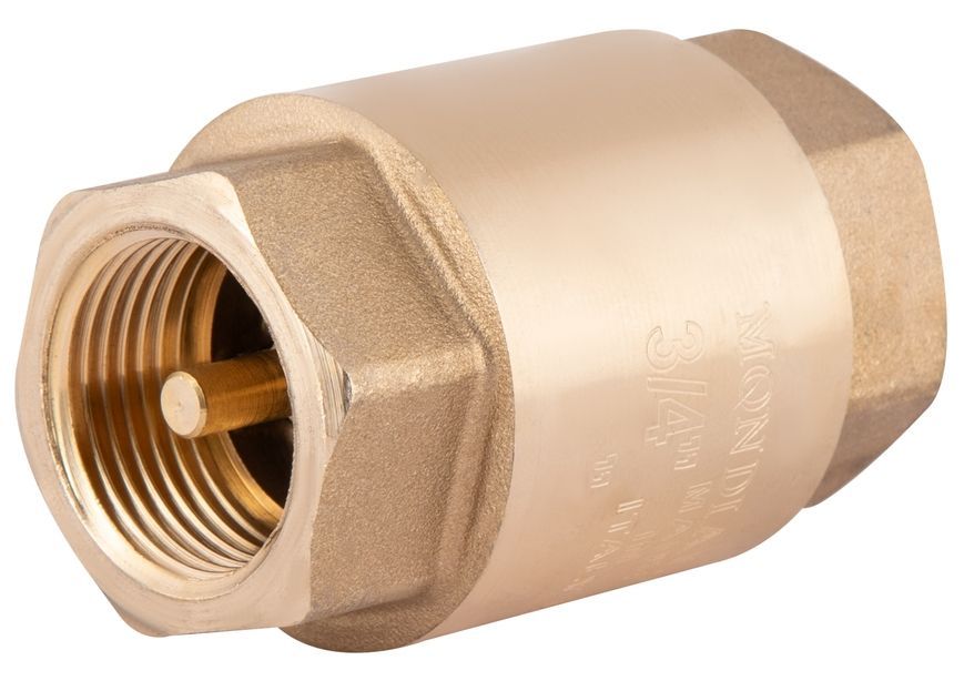 Обратный клапан Icma 3/4"ВР с латунным штоком №53 83053AE05 - 83053AE05