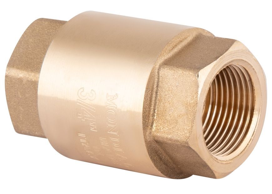 Обратный клапан Icma 3/4"ВР с латунным штоком №53 83053AE05 - 83053AE05