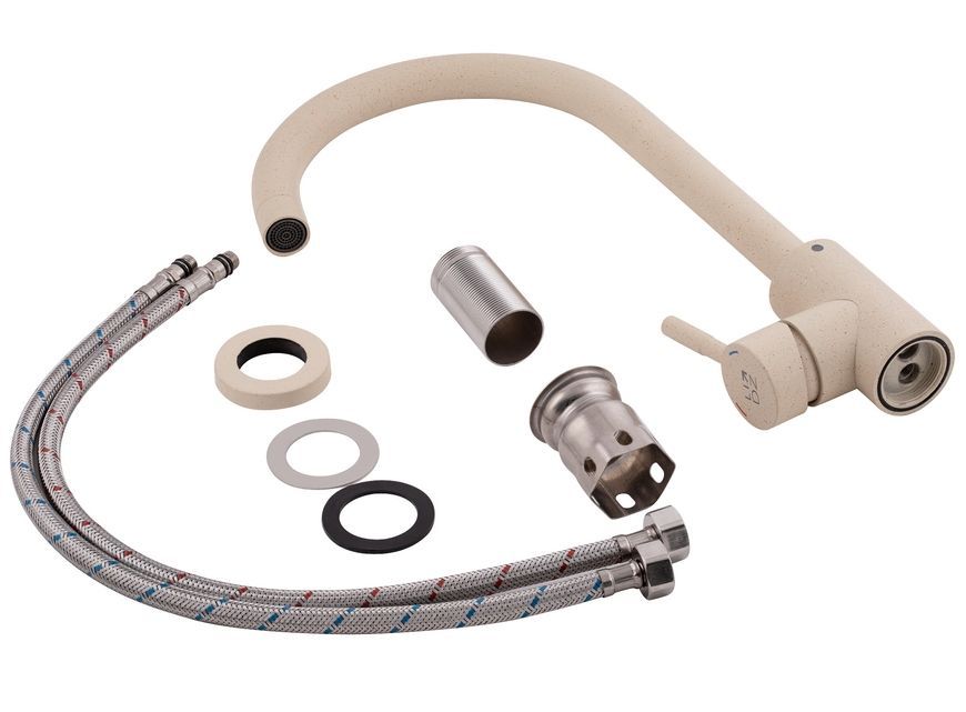 Смеситель для кухни LIDZ (BEI) 12 32 015F-8 LIDZBEI123201508 - LIDZBEI123201508