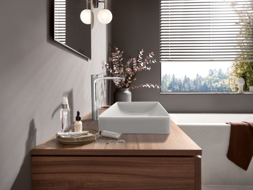 Смеситель для раковины HANSGROHE Vivenis 250 хром 75040000 с донным клапаном - 75040000