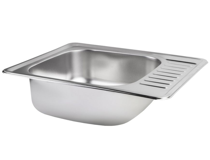 Мойка для кухни врезная Brinex 5848 Micro Decor 0,8 мм BRIN5848MDEC08 - BRIN5848MDEC08