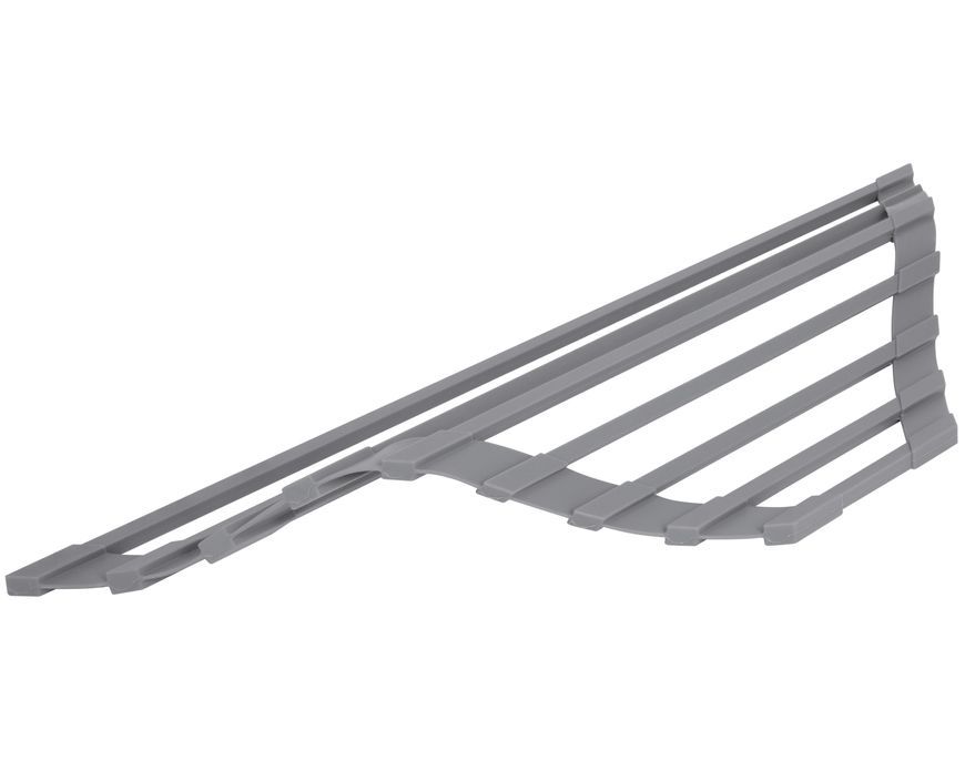 Сушарка для посуду на кухонну мийку кутова Lidz Acsis LA17 Gray 430х168х5 мм LDACSLA17GRA49770