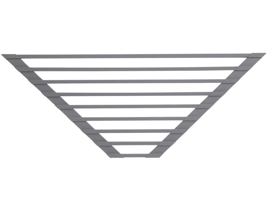 Сушарка для посуду на кухонну мийку кутова Lidz Acsis LA17 Gray 430х168х5 мм LDACSLA17GRA49770