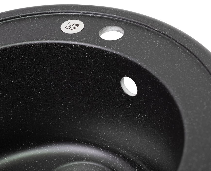 Кухонная мойка LIDZ D510/200 BLM-14 (LIDZBLM14D510200) - LIDZBLM14D510200