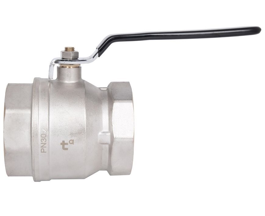 Кран шаровой прямой латунный Thermo Alliance Base 4" ВР для воды (рычаг) SD600W100 - SD600W100