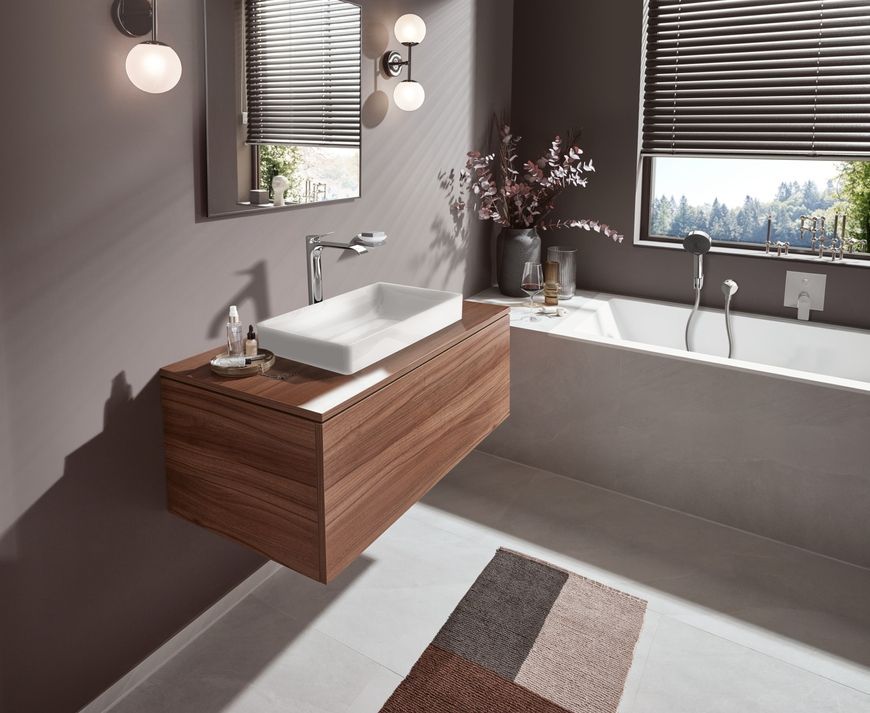 Смеситель для раковины HANSGROHE Vivenis 250 хром 75040000 с донным клапаном - 75040000