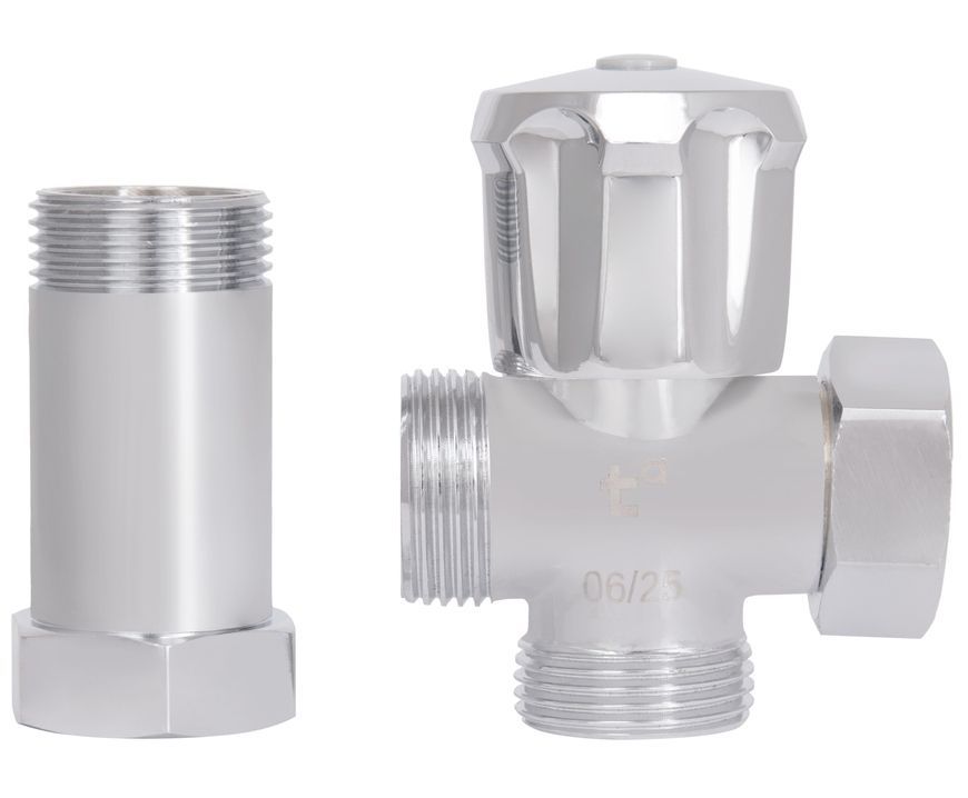 Кран приладовий кульовий Thermo Alliance Standart з подовжувачем 3/4" ЗЗВ латунь SD183W20