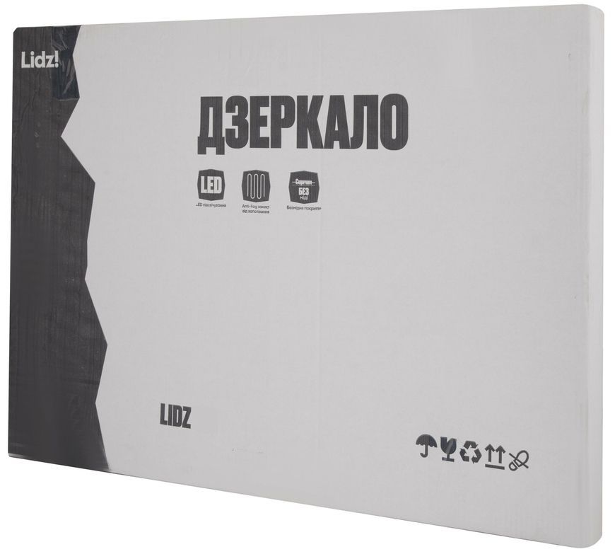 Зеркало Lidz Orion OR2 600&times;800 мм с LED-подсветкой Touch, антизапотеванием, диммером, рег. яркости LDOR60080049292