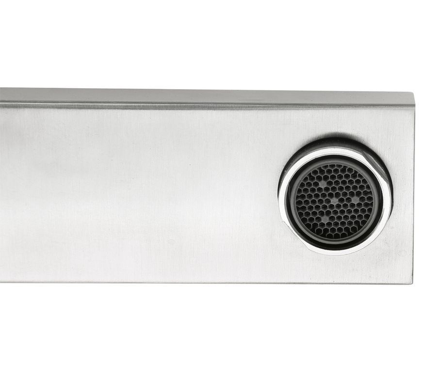 Змішувач для раковини високий Lidz Helix 001FH Nickel k35 LDHEL001FHNKS49179 - LDHEL001FHNKS49179