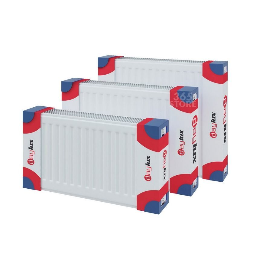 Радіатор сталевий DAYLUX 22 (300x900) мм нижнє підключення - D22300900VK