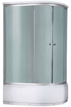 Гідромасажний бокс LIDZ TANI 120x80, високий, скло Frost 4 мм + стінки WHI - LTSBM12080LSATHIGHFR