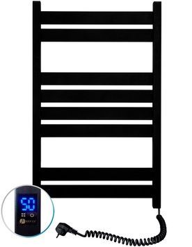 Полотенцесушитель электрический NAVIN Largo 500х800 Sensor таймер регулятор правый 12-244053-5080 черный муар - 12-244053-5080