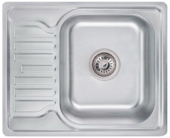Кухонна мийка LIDZ 5848 Decor 0,8 мм (180) - LIDZ5848DEC