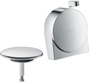 Зовнішня частина HANSGROHE Exafill S до сифону для ванни з механізмом подачі води Chrome 58117000 хром - 58117000