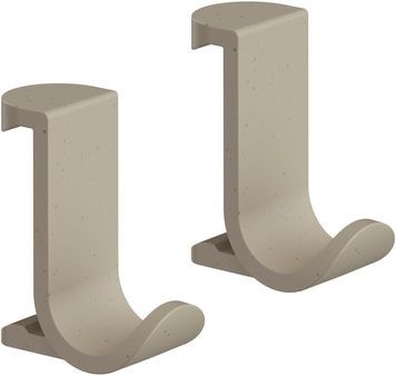 Гачок для рушників HANSGROHE WallStoris Planet Edition широкий 2 штуки Sand 28915210 пісочний