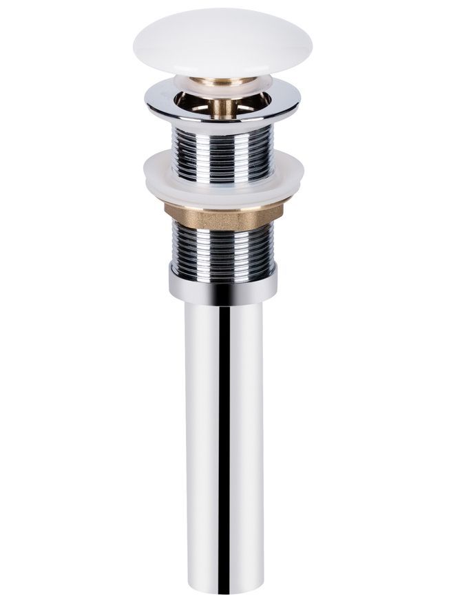 Раковина-чаша QTAP Robin 635x435x120 White с донным клапаном QT13113075W - QT13113075W