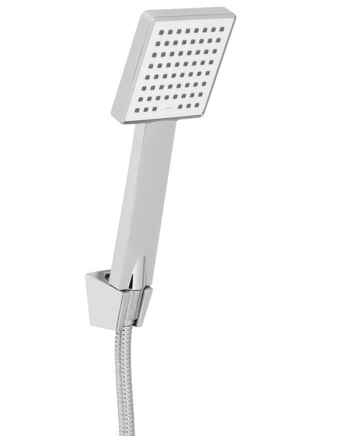 Смеситель для ванны Lidz Dozorca 0051 с поворотным изливом и душевым гарнитуром LDDOZ0051CRM45404 хром - LDDOZ0051CRM45404