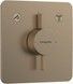 Смеситель для ванны/душа HANSGROHE DuoTurn Q скрытого монтажа Brushed Bronze 75414140 бронза - 75414140 - 1