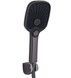 Смеситель для ванны Qtap Gemini с душевым гарнитуром Gunmetal Black PVD QTGEM259GMB45684 - QTGEM259GMB45684 - 4