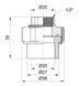 Сгон "Американка" PPR ALFA PLAST 20х1/2" ВР - APFTUX2012X - 2