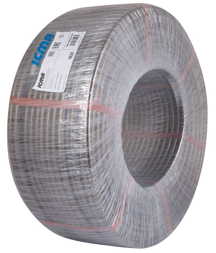 Труба для теплої підлоги ICMA PEX-A 3 шари, 20х2 мм, 240 м №Р180 88P180BQ24099