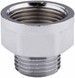 Переход латунный SD Forte 3/4"ВРх1/2"НР хромированный SF360H2015