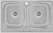Кухонна мийка LIDZ 5080 Decor подвійна 0,8 мм (170) - LIDZ5080DEC08 - 1