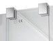 Душевая перегородка QTAP Walk-In Glide CRM2012.C8 120х190 см, стекло Clear 8 мм, покрытие CalcLess - GLICRM2012C8 - 3