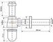 Сифон для умывальника McALPINE 1 1/4&Prime; x 32 мм хром латунь низкий 220CB - 220CB - 2