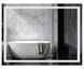 Зеркало настенное прямоугольное Qtap Mideya MI8 900х700 с LED-подсветкой Touch, антизапотеванием, диммером, рег. яркости QT2078NCF9070W