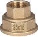 Муфта латунна SD Plus 1/2"х1" редукційна SD4051525