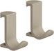 Крючок для полотенец HANSGROHE WallStoris Planet Edition широкий 2 штуки Sand 28915210 песочный