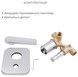 Смеситель скрытого монтажа для ванны/душа QTAP Vlasta QTVLA6028102NC - QTVLA6028102NC - 7