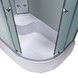 Гідромасажний бокс LIDZ TANI 120x80, високий, скло Frost 4 мм + стінки WHI - LTSBM12080LSATHIGHFR - 4