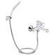 Смеситель для ванны Qtap Grand WCR 006 с коротким изливом Chrome/White QTGRAWCR006 - QTGRAWCR006 - 1