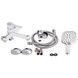 Смеситель для ванны Qtap Grand WCR 006 с коротким изливом Chrome/White QTGRAWCR006 - QTGRAWCR006 - 6